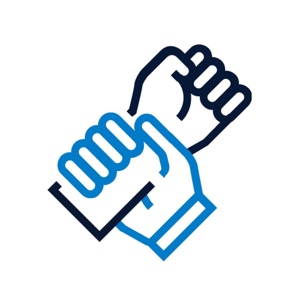 Ghana Website Icons Grasped Hands
