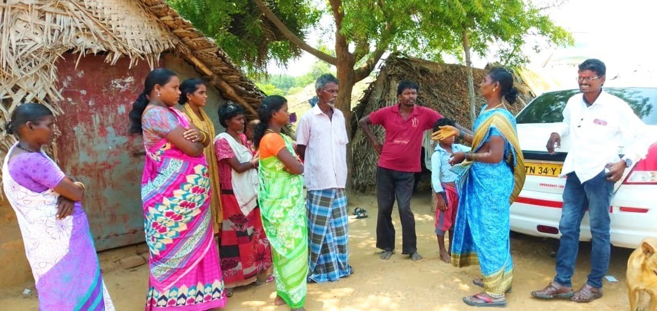 Kuppammal raises awareness 202003 CHE IJM and RBLA COVID 19 Outreach Approved for Full Use 1