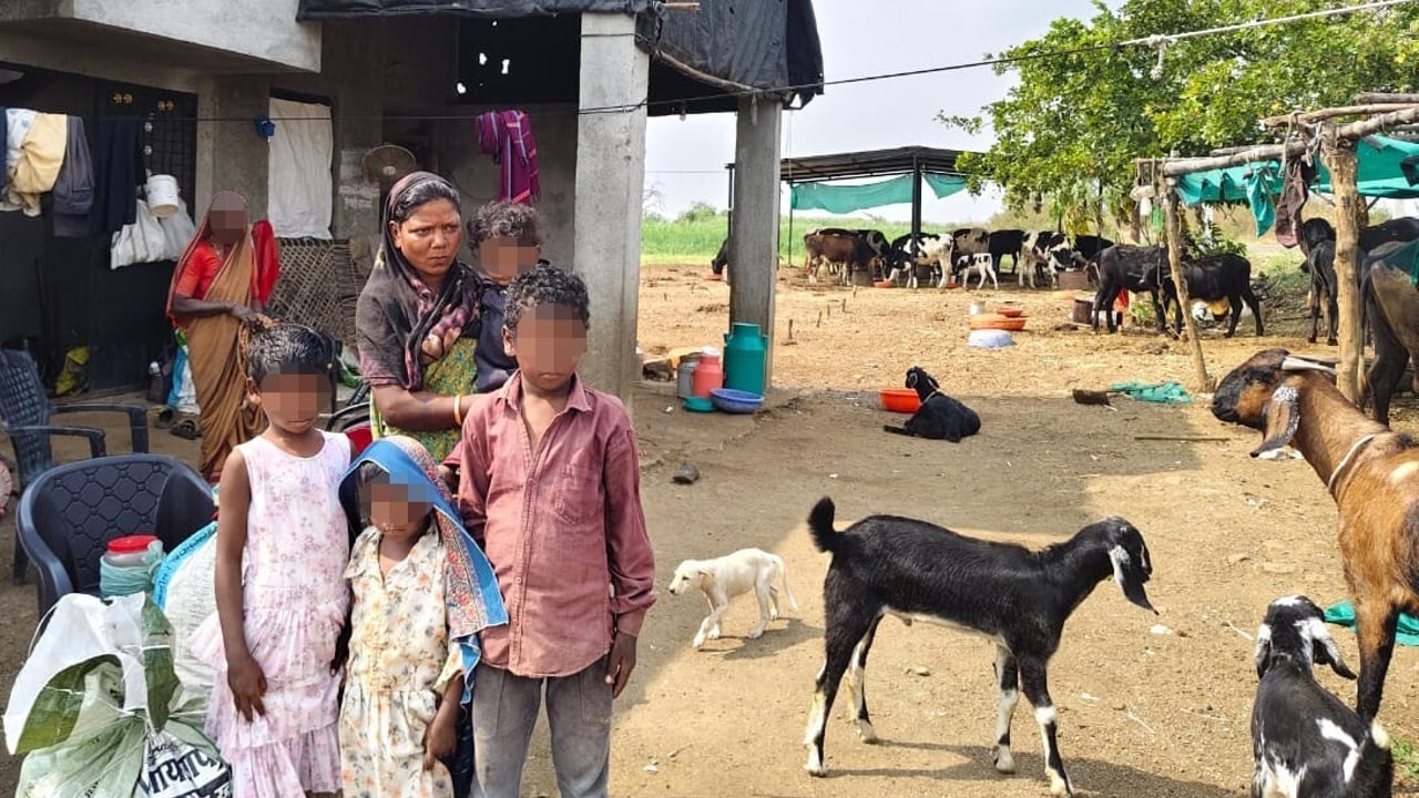 Young Mother and Four Children Freed from Forced Labour