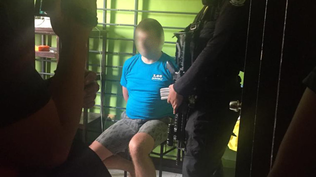 IJM Photo Authorities arrest German national
