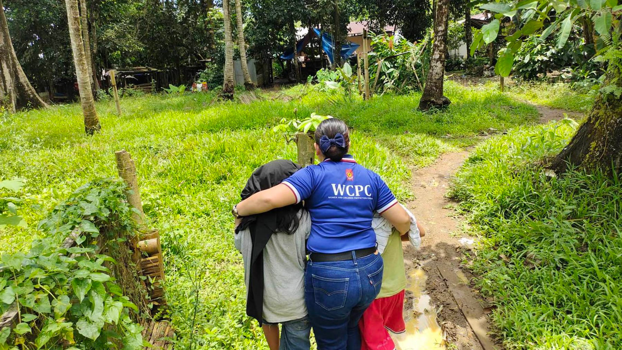 Police rescued children from alleged online sexual exploitation in Mindanao Photo Courtesy of WCPC MFU