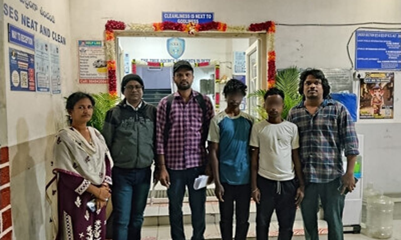 Two boys freed after being trafficked to jewellery factory