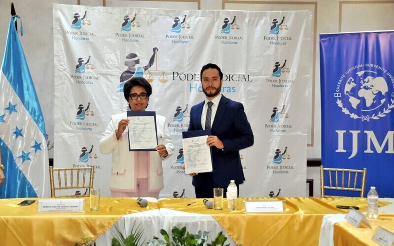 Signature of Agreement with Honduran Judiciary Organism 202309 HO Signature Agreement Approved for Full Use 1