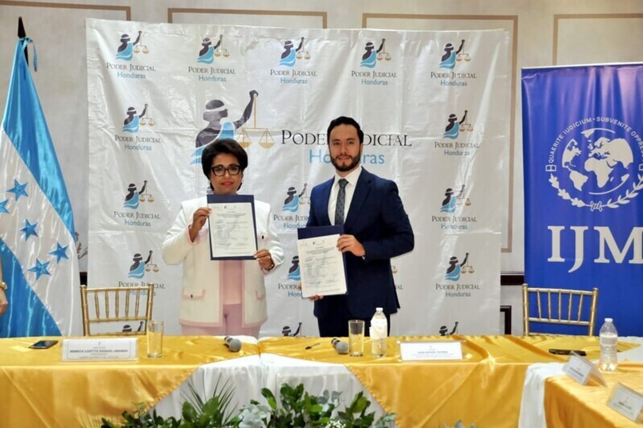 Signature of Agreement with Honduran Judiciary Organism 202309 HO Signature Agreement Approved for Full Use 1