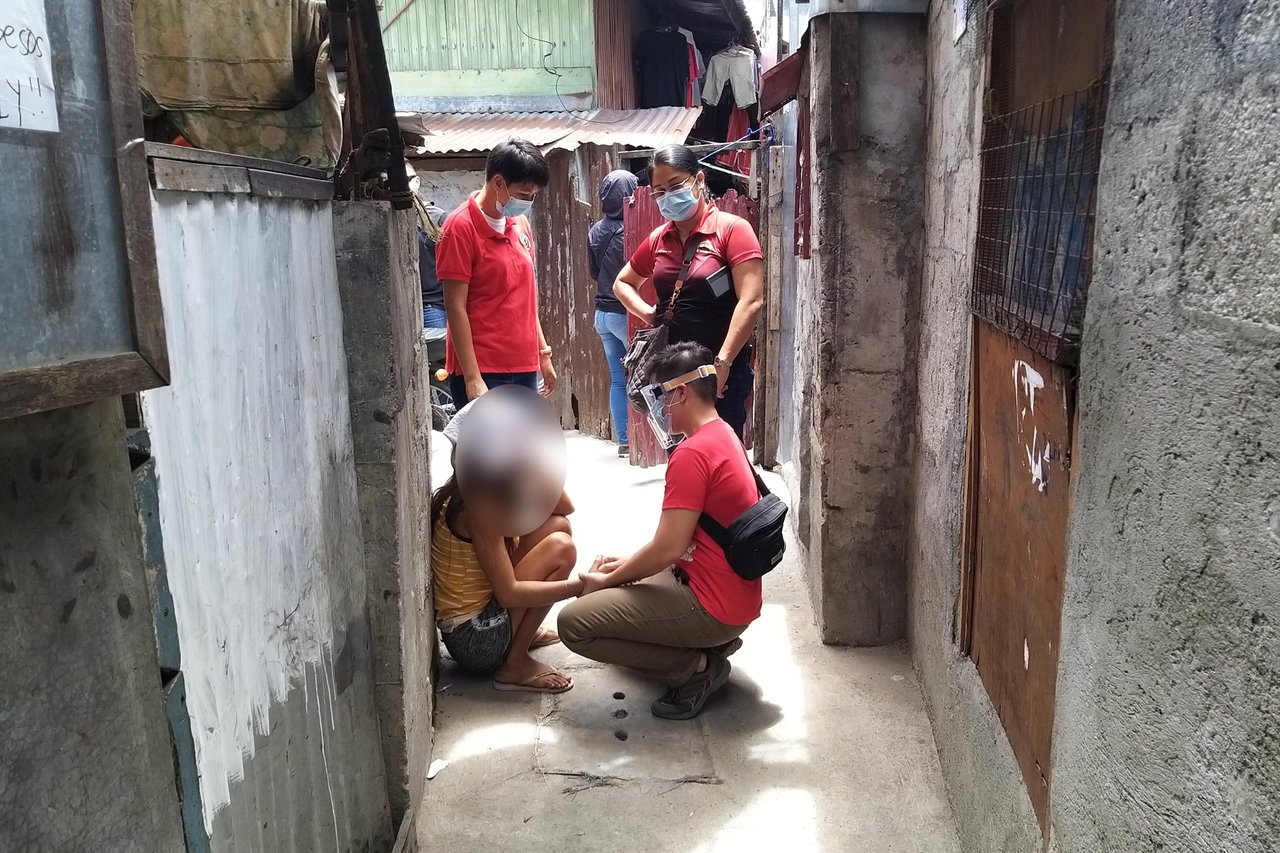 2020 0720 Bacoor Joint Operation Female suspect arrested 2