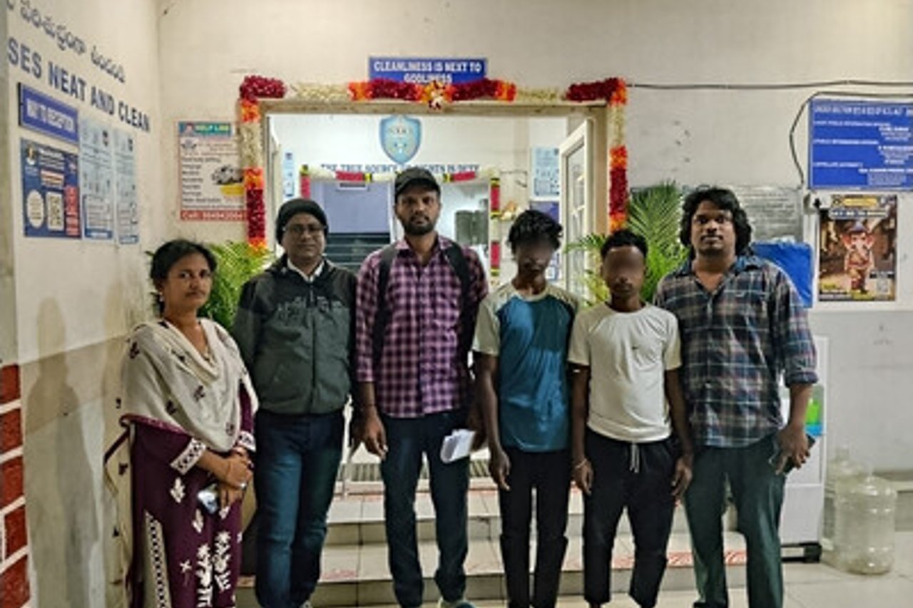 Two boys freed after being trafficked to jewellery factory