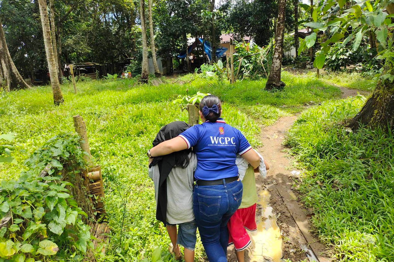 Police rescued children from alleged online sexual exploitation in Mindanao Photo Courtesy of WCPC MFU