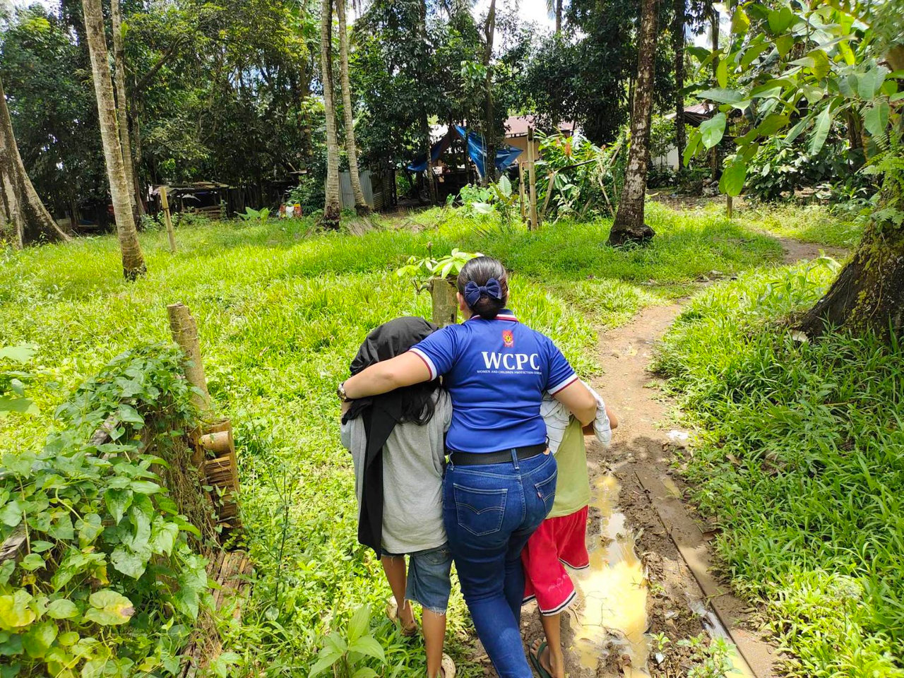 Police rescued children from alleged online sexual exploitation in Mindanao Photo Courtesy of WCPC MFU